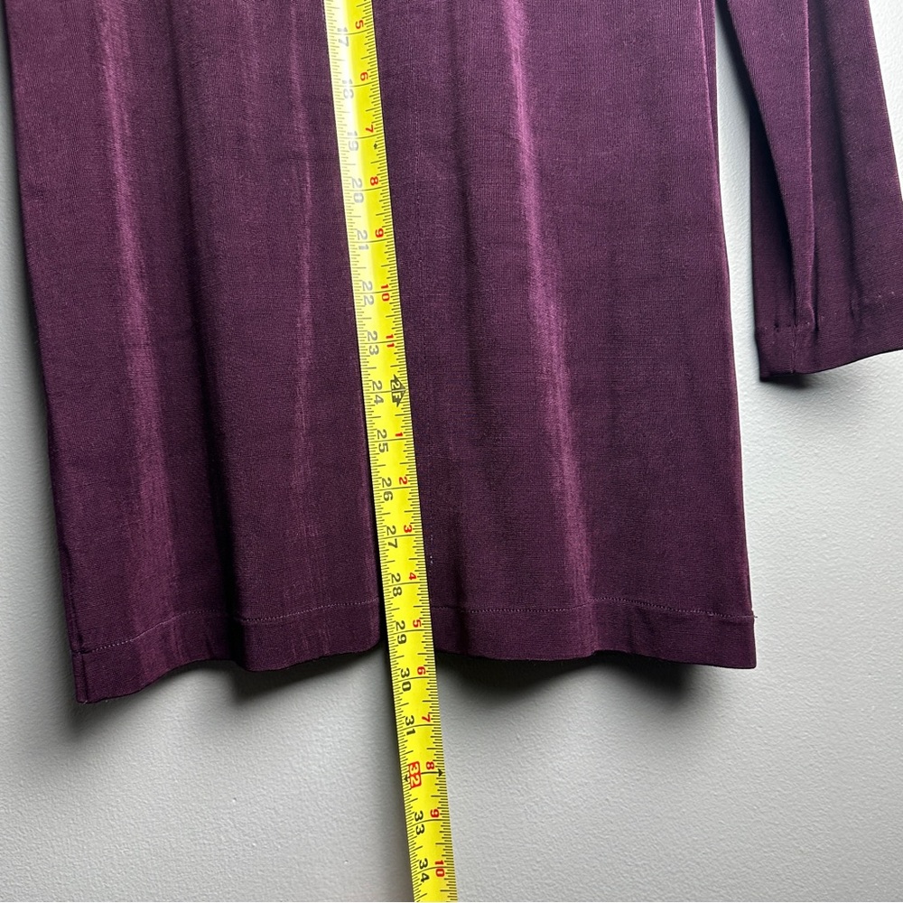 Vintage Rabbit Rabbit Rabbit 2 Piece Set Purple Maroon Cardigan & Tank Top Y2K - Picture 5 of 9